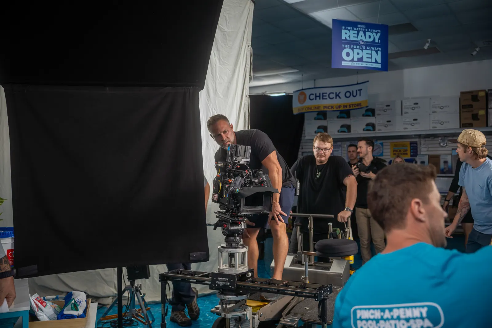 Behind the scenes of Boxl Studios working on a six figure production in St. Pete Florida