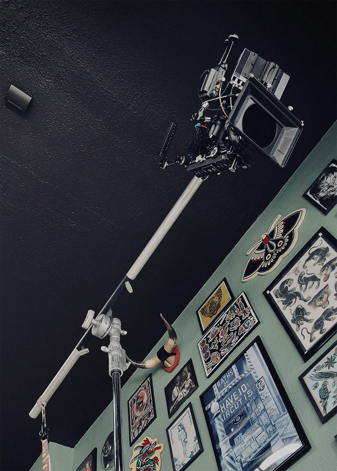 Behind-the-scenes of camera rig for brand video in St. Pete, FL