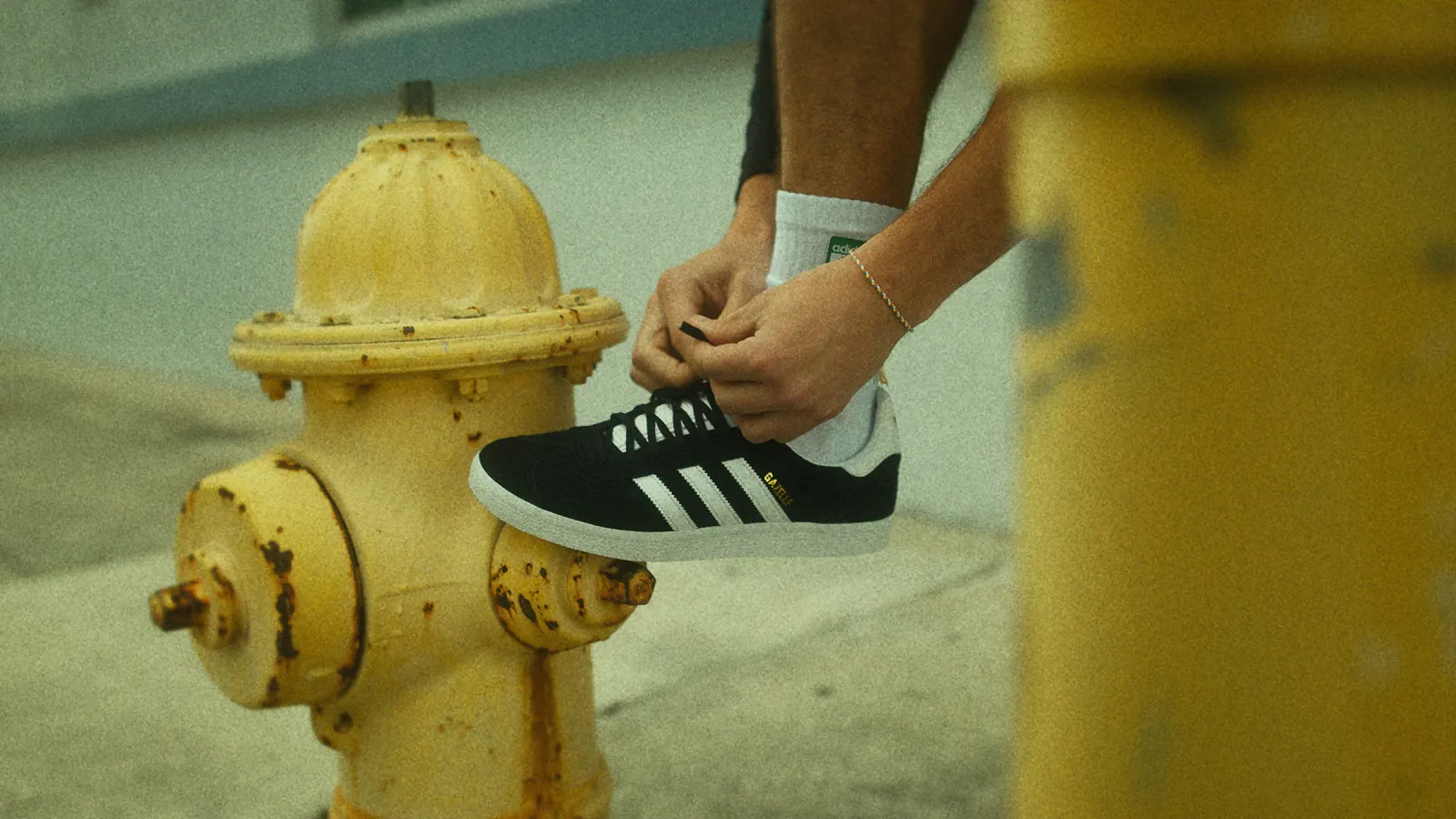 Champs Miami Adidas video screenshot shoe tying