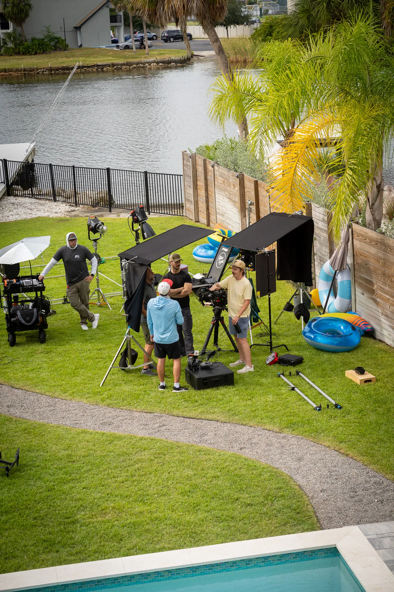 Custom set design for National Pool Company
