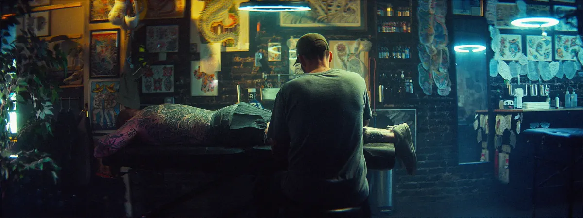 Hawks Tattoo brand film shot in Tampa Florida