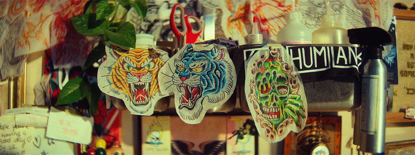 High-end commercial shoot for tattoo brand in Tampa