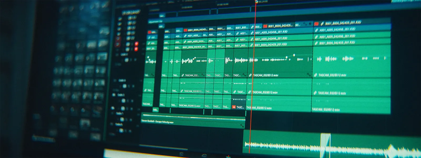 Video production company editing software bts